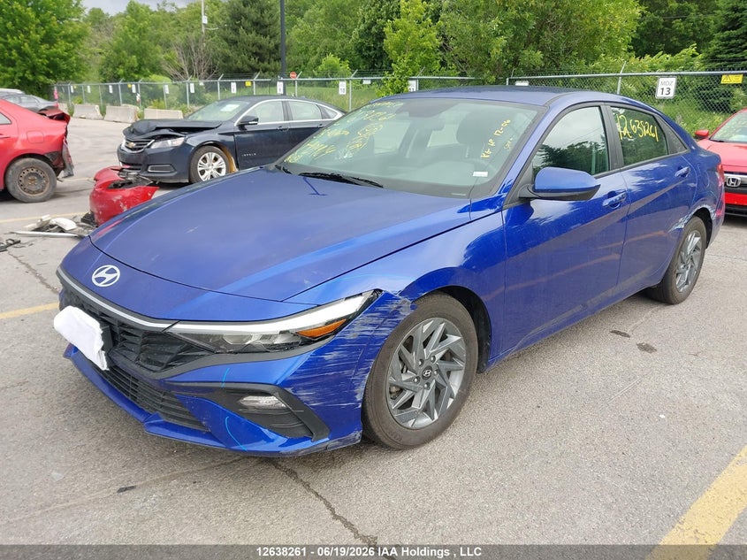 Vin: kmhlm4dg0su929984, lot: 3039030, hyundai elantra sel sport 20252