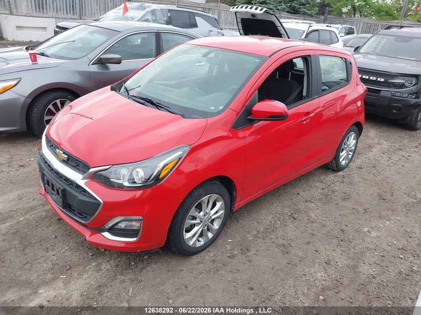 2019 Chevrolet Spark, Right Side, IAAI, VIN KL8CD6SAXKC773658 — photo 2