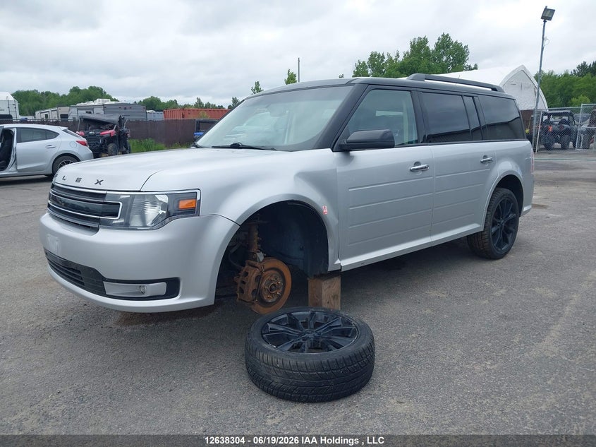 Vin: 2fmhk6c82hba10956, lot: 3039079, ford flex sel 20172