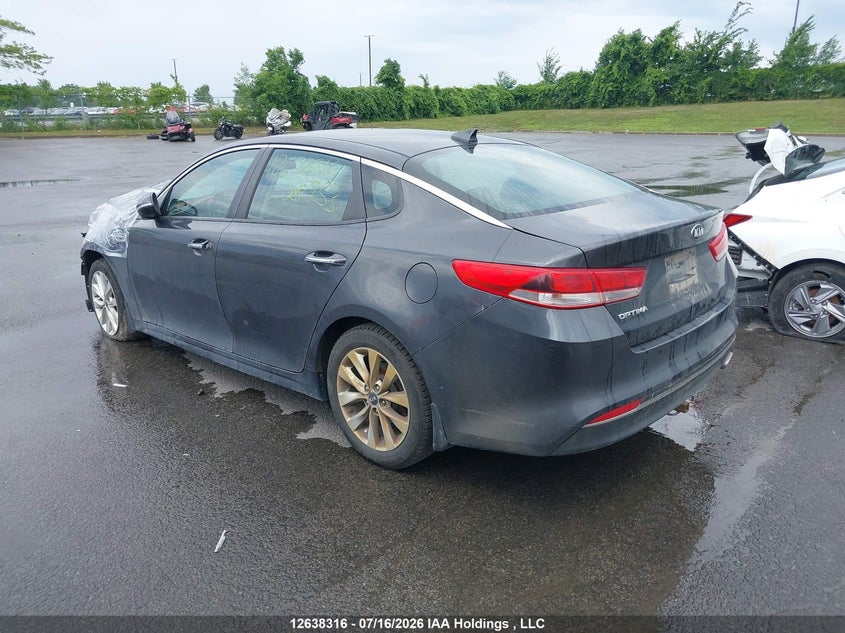 Vin: 5xxgt4l33gg089753, lot: 3039091, kia optima lx/lx+ 20163