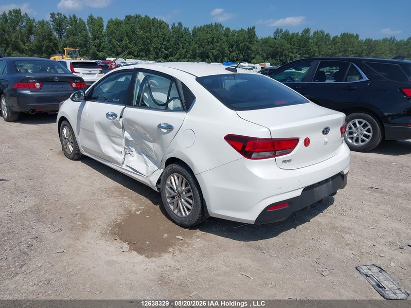 Vin: 3kpa34ad7le255101, lot: 3039104, kia rio 20203