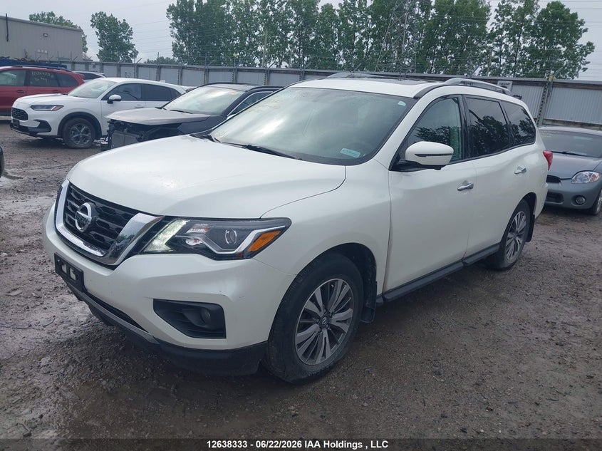 2019 Nissan Pathfinder, Правый бок, IAAI, VIN 5N1DR2MM3KC644265 — фото 2