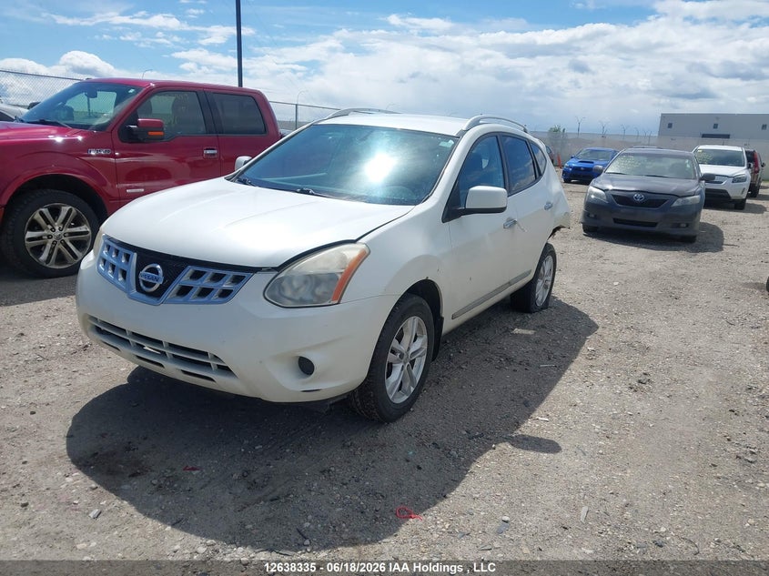 2013 Nissan Rogue, Удар ззаду, IAAI, VIN JN8AS5MV7DW113839 — фото 2