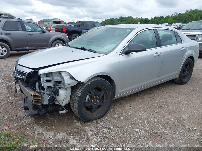 2010 Chevrolet Malibu, Удар спереду, IAAI, VIN 1G1ZB5E06AF231550 — фото 2