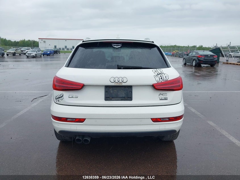2016 Audi Q3 2.0T Progressiv VIN: WA1JFCFS6GR012571 Lot: 12638359