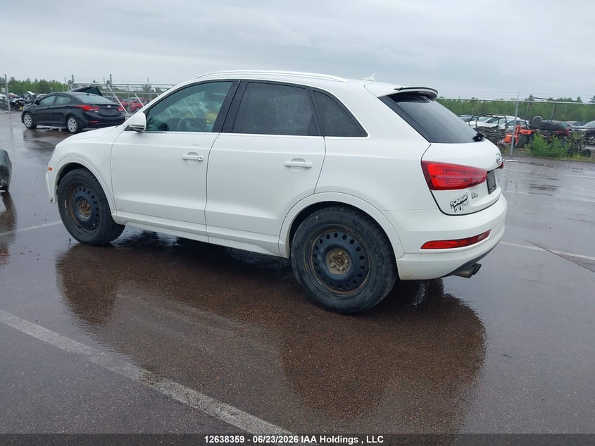 2016 Audi Q3 2.0T Progressiv VIN: WA1JFCFS6GR012571 Lot: 12638359