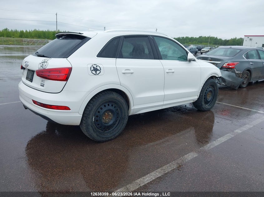 2016 Audi Q3 2.0T Progressiv VIN: WA1JFCFS6GR012571 Lot: 12638359