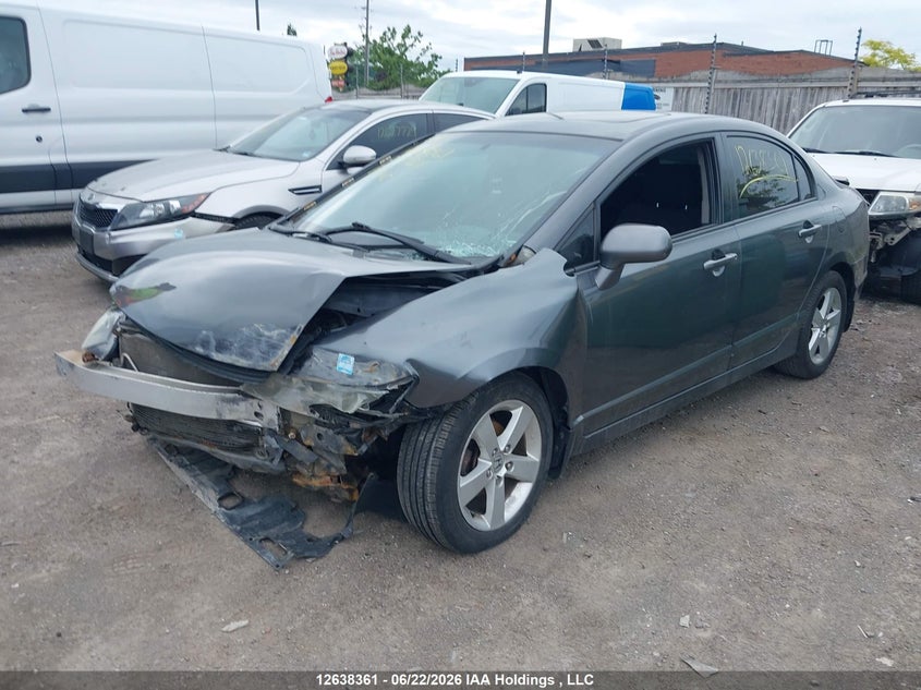 2011 Honda Civic, Front, IAAI, VIN 2HGFA1F69BH002211 — photo 2