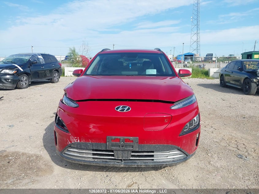 2022 Hyundai Kona Sel VIN: KM8K33AGXNU156717 Lot: 12638372