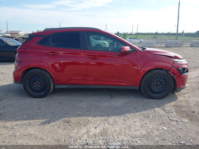 2022 Hyundai Kona Sel VIN: KM8K33AGXNU156717 Lot: 12638372
