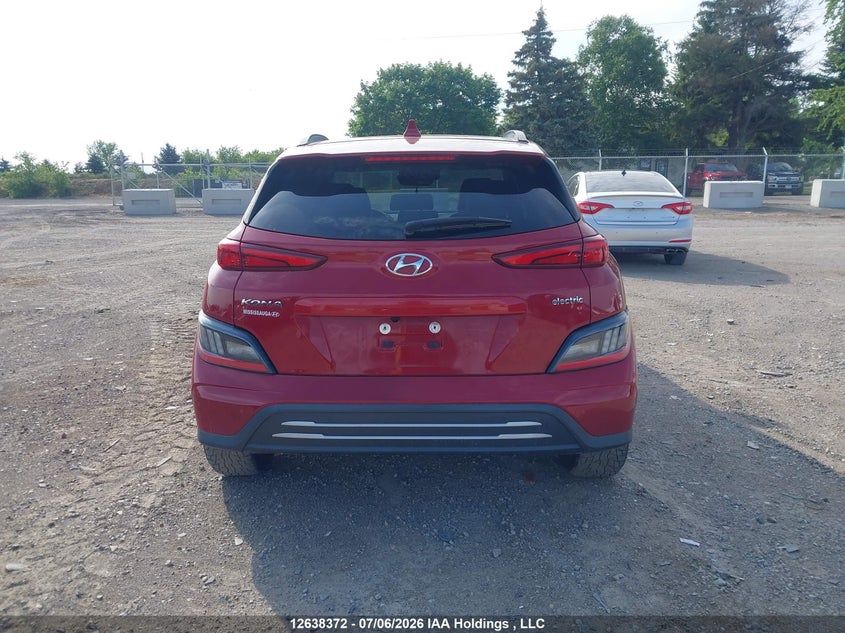 2022 Hyundai Kona Sel VIN: KM8K33AGXNU156717 Lot: 12638372