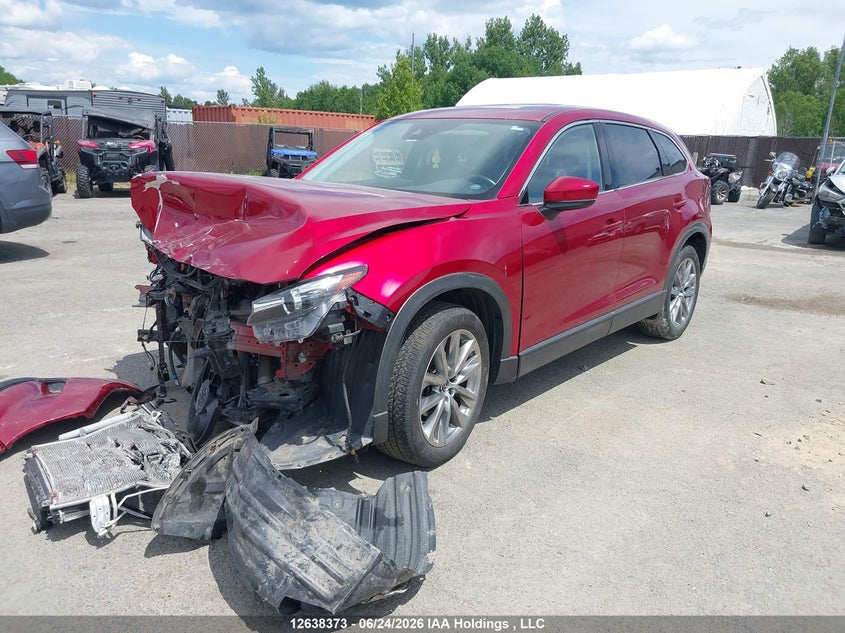 2019 Mazda CX-9, Удар спереди, IAAI, VIN JM3TCBCY2K0329018 — фото 2