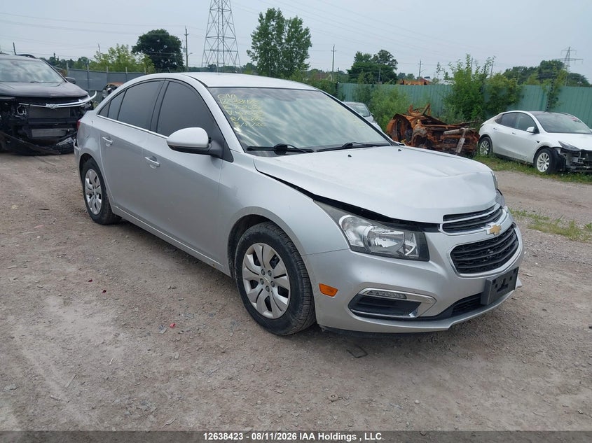 Vin: 1g1pc5sb8f7161075, lot: 3039198, chevrolet cruze lt 20151