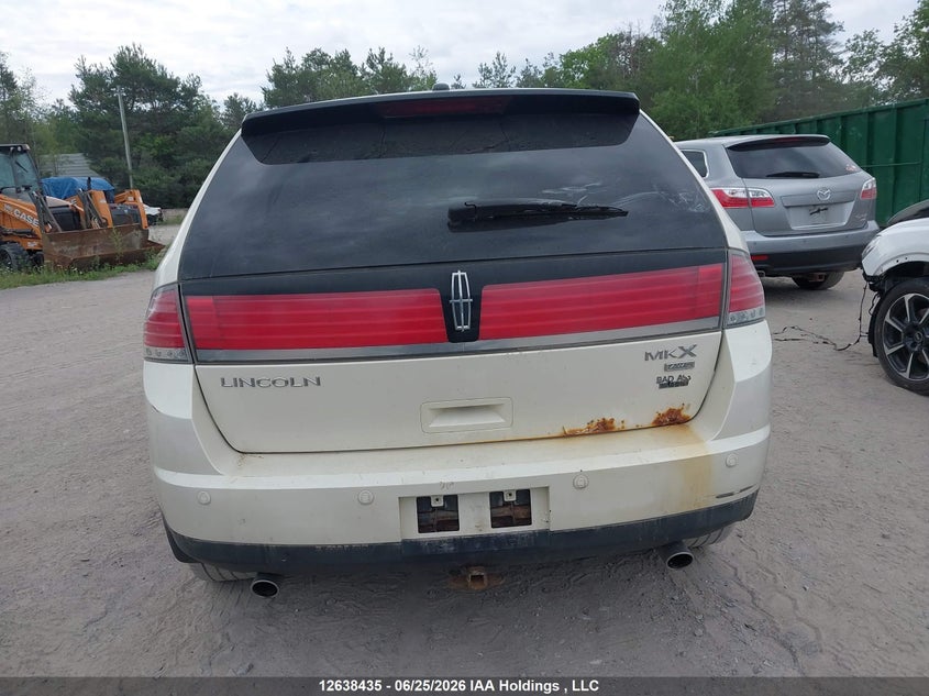 2008 Lincoln Mkx VIN: 2LMDU88C78BJ01937 Lot: 12638435