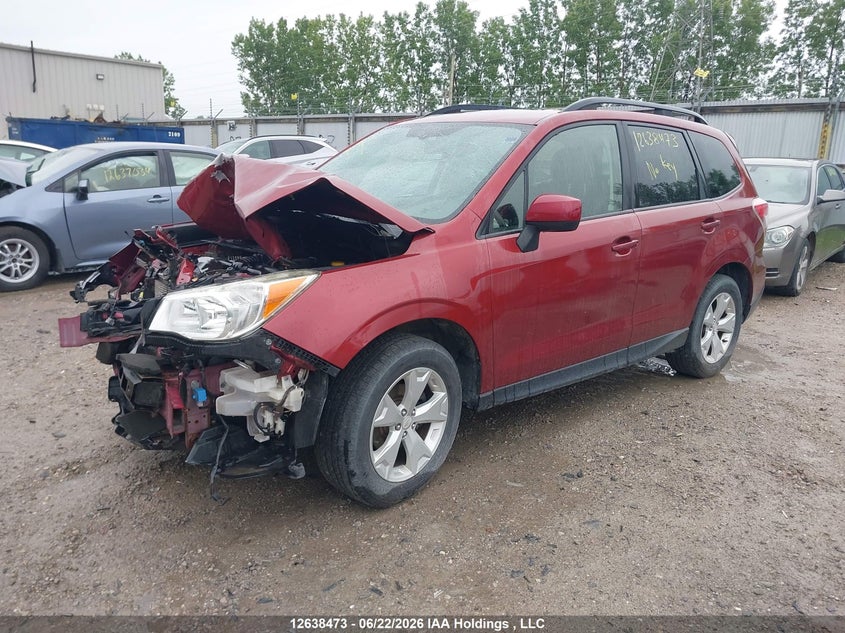 2016 Subaru Forester, Front, IAAI, VIN JF2SJCHC5GG565949 — photo 2