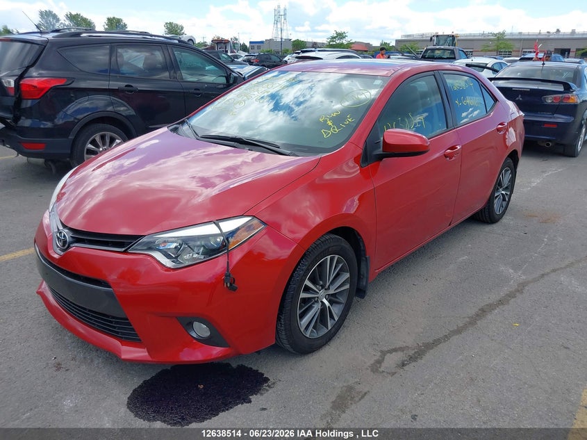 2016 Toyota Corolla, Правый бок, IAAI, VIN 2T1BURHE3GC646165 — фото 2