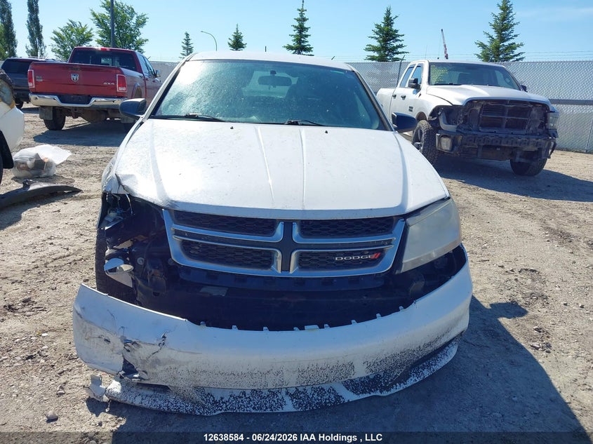 2014 DODGE AVENGER SEDAN 2.4L I-4 DOHC, VVT, 173HP