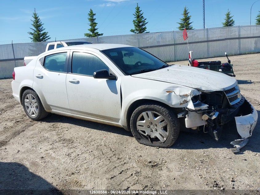 2014 DODGE AVENGER SEDAN 2.4L I-4 DOHC, VVT, 173HP