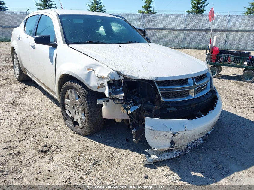 2014 DODGE AVENGER SEDAN 2.4L I-4 DOHC, VVT, 173HP