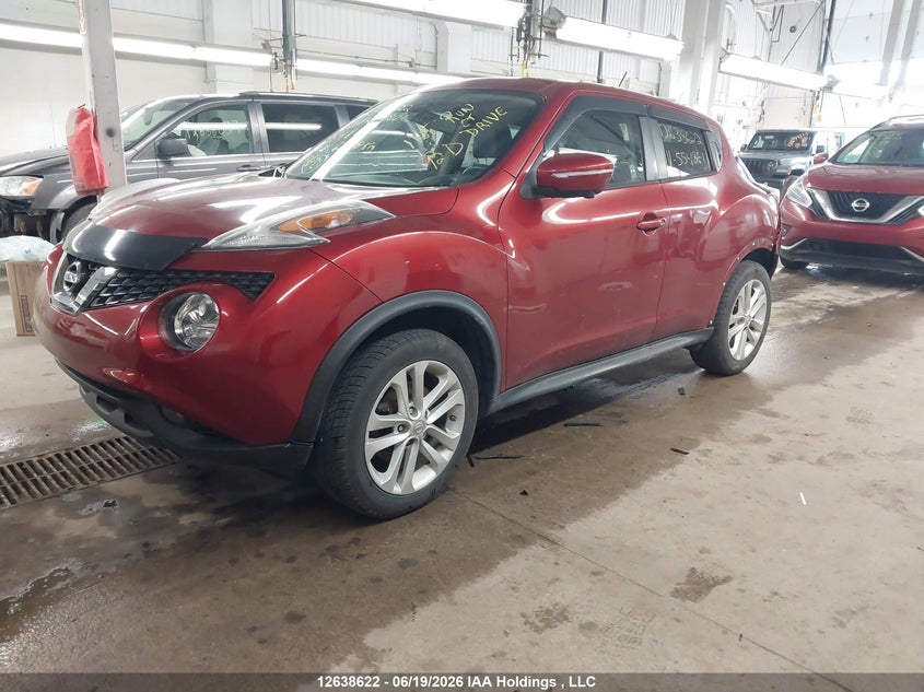 2015 Nissan Juke, Удар сзади, IAAI, VIN JN8AF5MV1FT554861 — фото 2