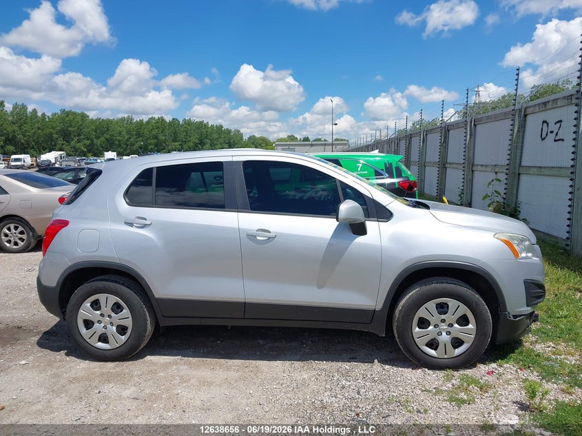 2015 CHEVROLET TRAX SPORT UTILITY VEHICLE 1.4L I-4 DOHC, VVT, TURBO, 138HP