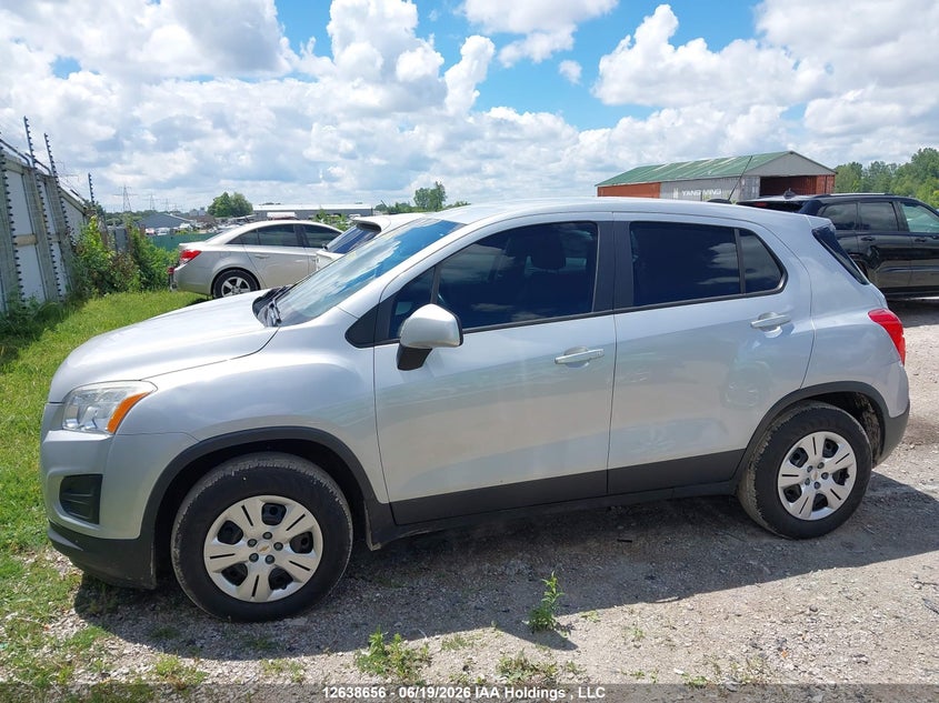 2015 CHEVROLET TRAX SPORT UTILITY VEHICLE 1.4L I-4 DOHC, VVT, TURBO, 138HP