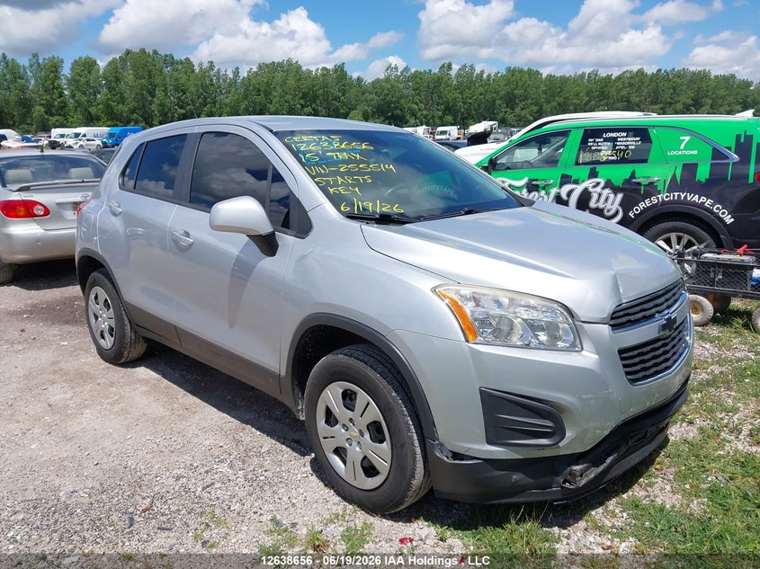 2015 CHEVROLET TRAX SPORT UTILITY VEHICLE 1.4L I-4 DOHC, VVT, TURBO, 138HP
