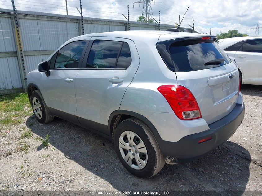 2015 CHEVROLET TRAX SPORT UTILITY VEHICLE 1.4L I-4 DOHC, VVT, TURBO, 138HP