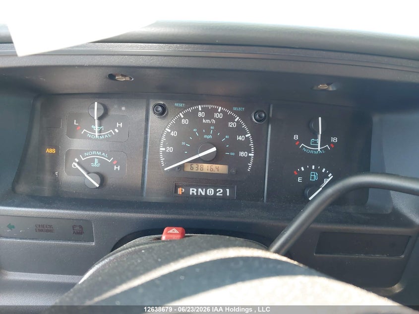 1994 FORD ECONOLINE COUPE 7.5L V8 FI F