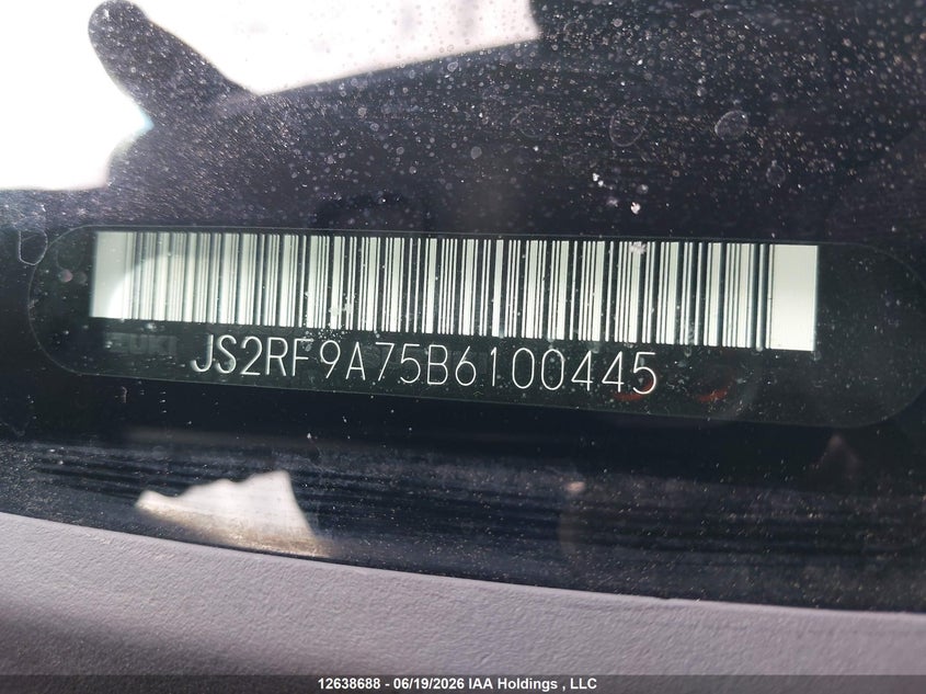 2011 Suzuki Kizashi S/Sx VIN: JS2RF9A75B6100445 Lot: 12638688