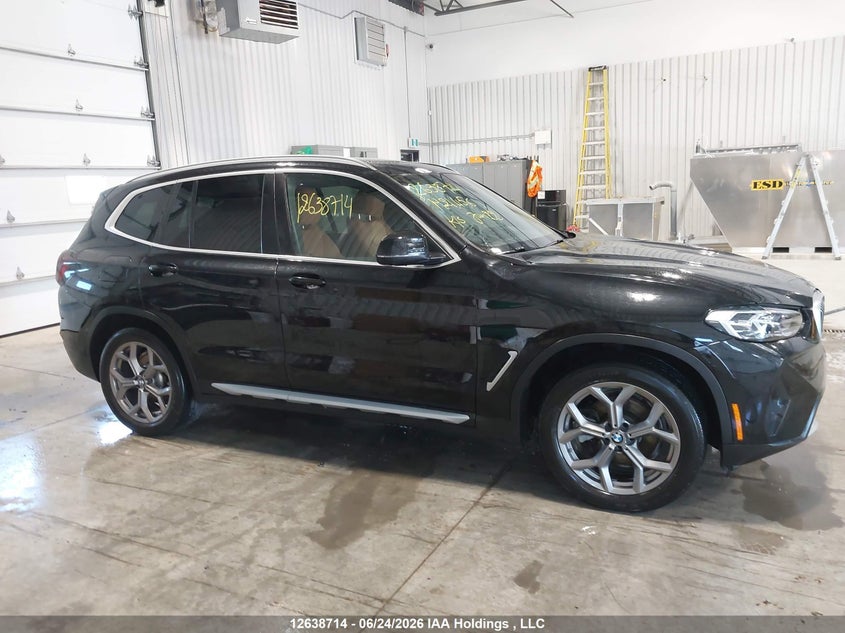 2022 BMW X3 xDrive30I VIN: 5UX53DP04N9M21456 Lot: 12638714