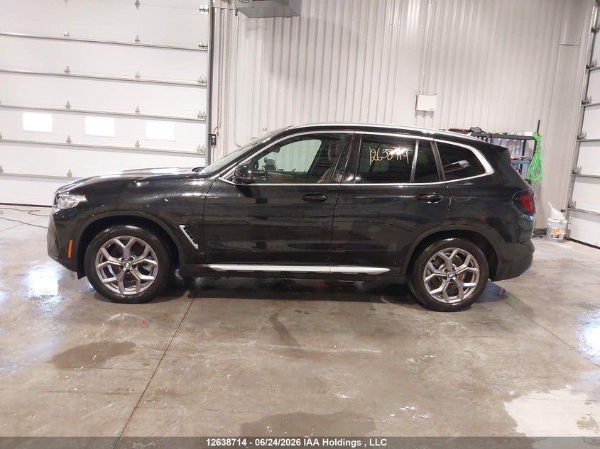 2022 BMW X3 xDrive30I VIN: 5UX53DP04N9M21456 Lot: 12638714