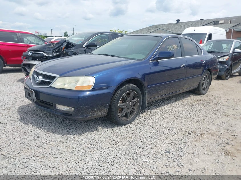 2002 Acura TL, Удар ззаду, IAAI, VIN 19UUA568X2A802921 — фото 2