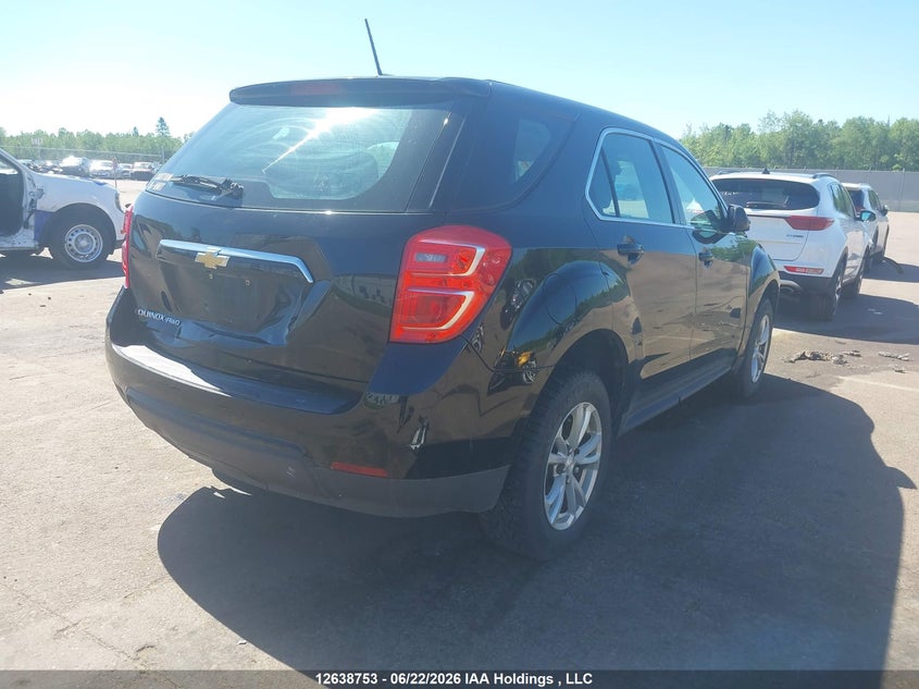Vin: 2gnfleek6h6252161, lot: 3039536, chevrolet equinox ls 20174