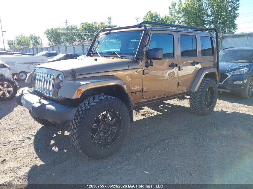 2015 Jeep Wrangler, Левый бок, IAAI, VIN 1C4BJWEG0FL713454 — фото 2
