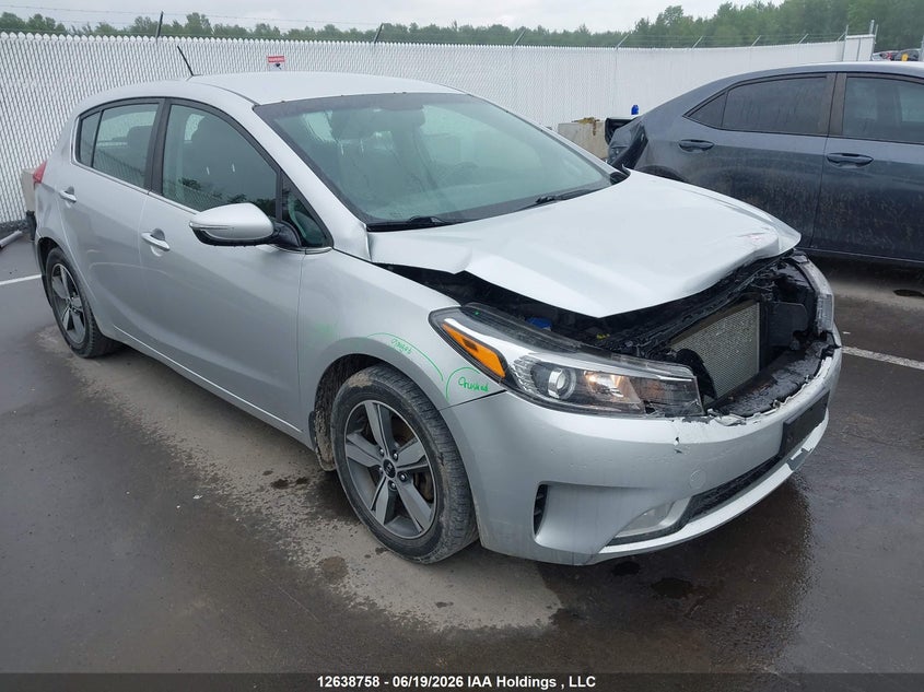 2018 KIA FORTE HATCHBACK 2.0L I-4 DI, DOHC, VVT, 164HP
