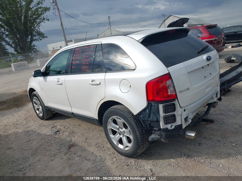 Vin: 2fmdk3jc1ebb07677, lot: 3039542, ford edge sel 20143