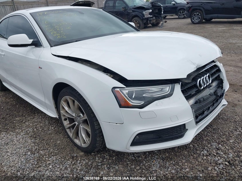 2016 Audi A5 Premium Plus S-Line VIN: WAUHGAFRXGA030893 Lot: 12638769