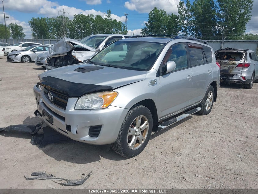 2012 Toyota RAV 4, Удар спереди, IAAI, VIN 2T3BF4DV0CW201837 — фото 2