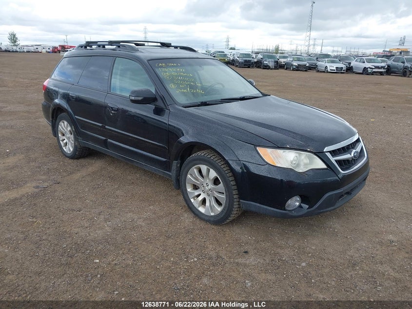 2008 SUBARU OUTBACK SPORT UTILITY VEHICLE 3.0L H-6 DOHC, VVT, 245HP