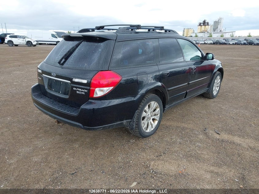 2008 SUBARU OUTBACK SPORT UTILITY VEHICLE 3.0L H-6 DOHC, VVT, 245HP