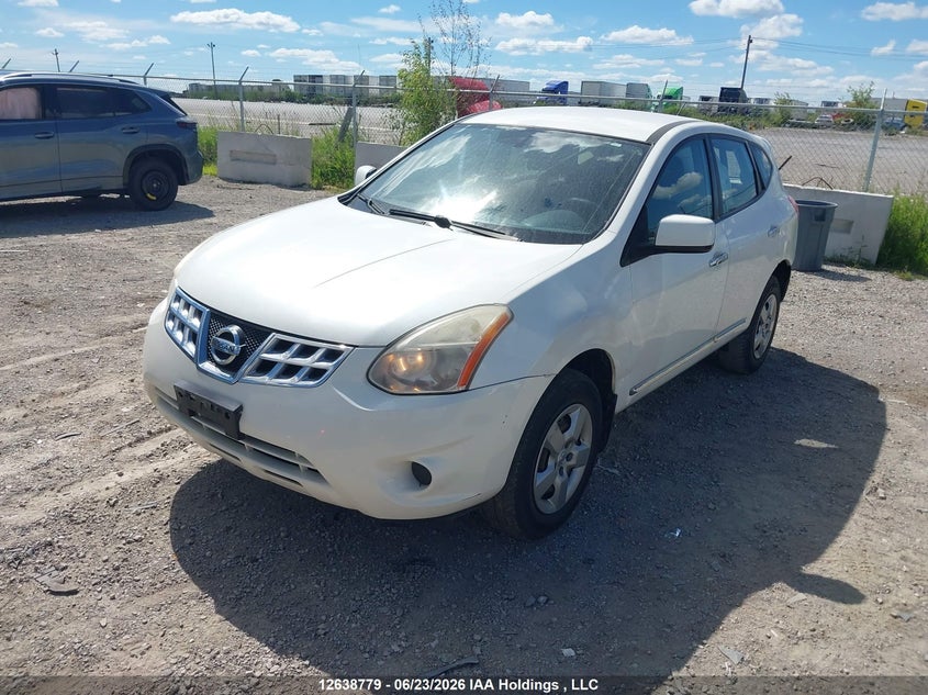 2012 Nissan Rogue, Rear, IAAI, VIN JN8AS5MT1CW275043 — photo 2