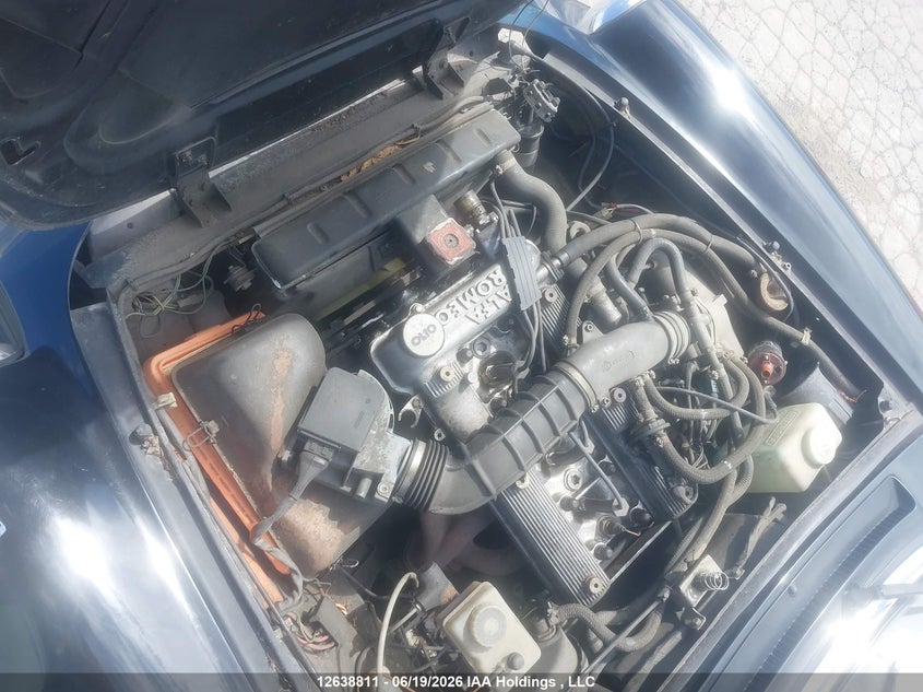 1987 ALFA ROMEO SPIDER CABRIO 2.0L I4 FI DOHC F