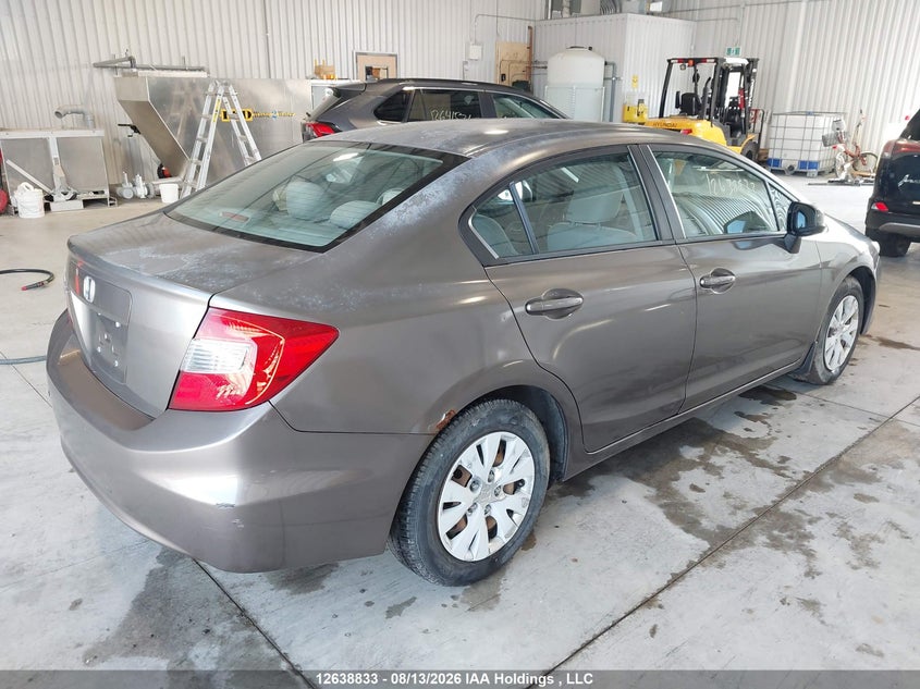 Vin: 2hgfb2f4xch032711, lot: 3039621, honda civic lx 20124