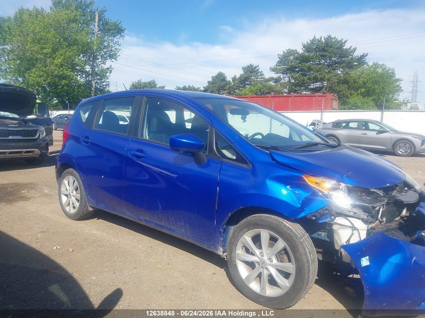 2015 NISSAN VERSA HATCHBACK 1.6L I-4 DOHC, VVT, 109HP