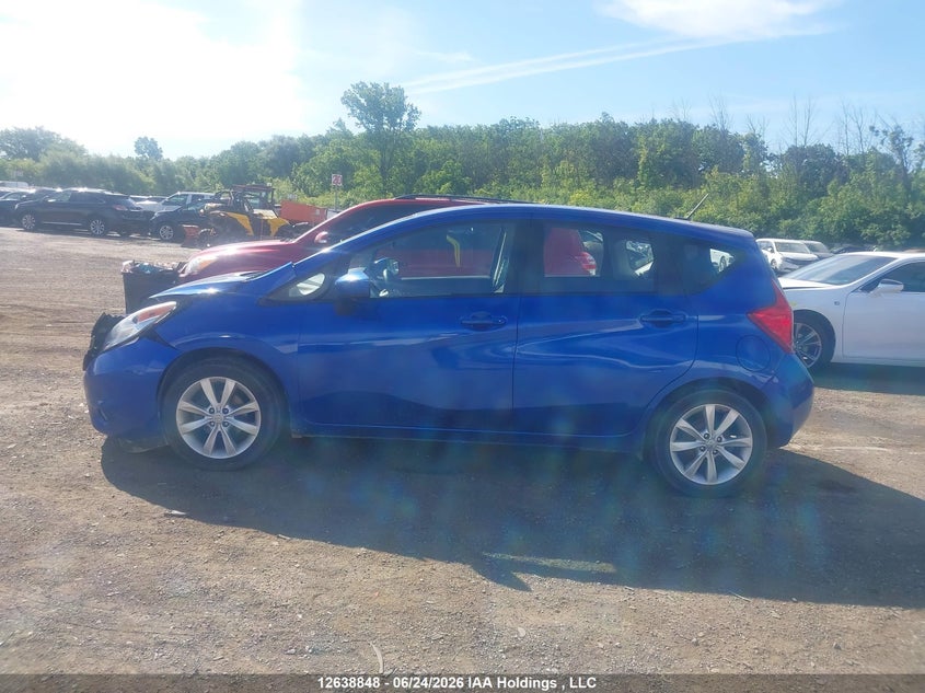 2015 NISSAN VERSA HATCHBACK 1.6L I-4 DOHC, VVT, 109HP