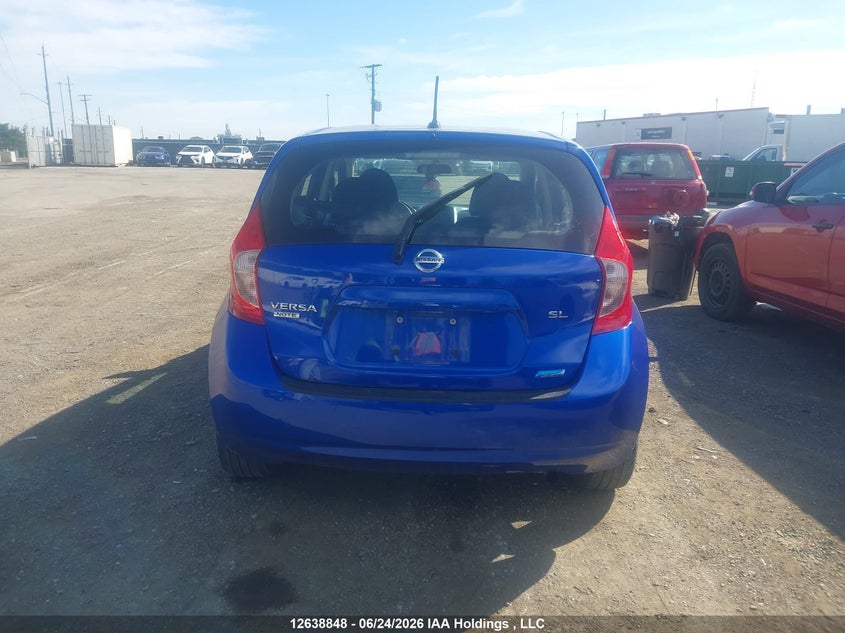 2015 NISSAN VERSA HATCHBACK 1.6L I-4 DOHC, VVT, 109HP