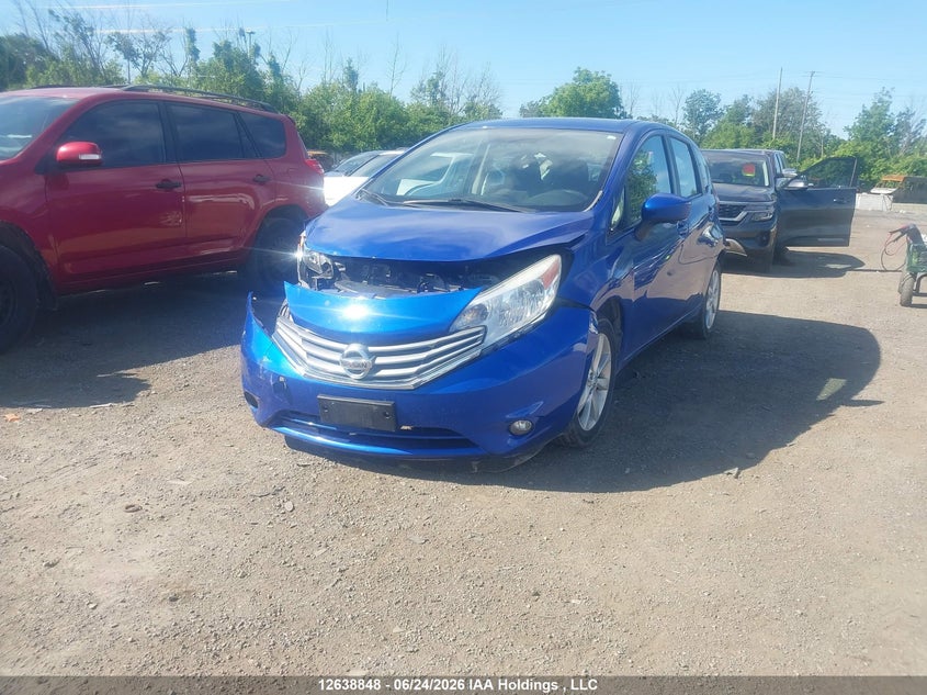 2015 NISSAN VERSA HATCHBACK 1.6L I-4 DOHC, VVT, 109HP