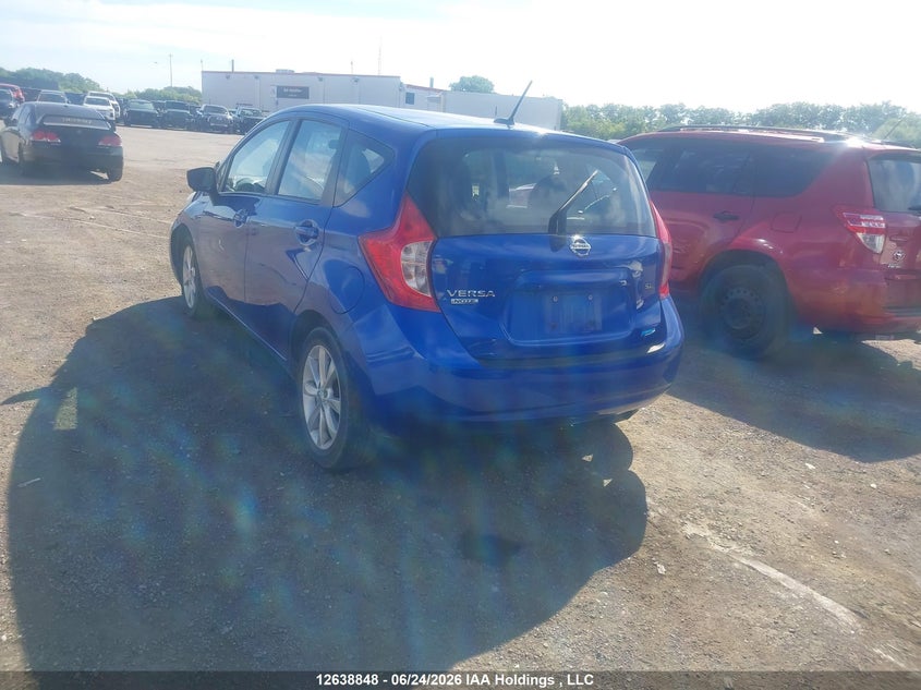 2015 NISSAN VERSA HATCHBACK 1.6L I-4 DOHC, VVT, 109HP