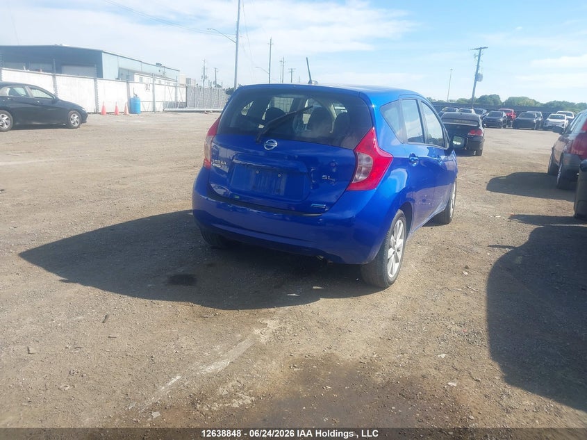 2015 NISSAN VERSA HATCHBACK 1.6L I-4 DOHC, VVT, 109HP